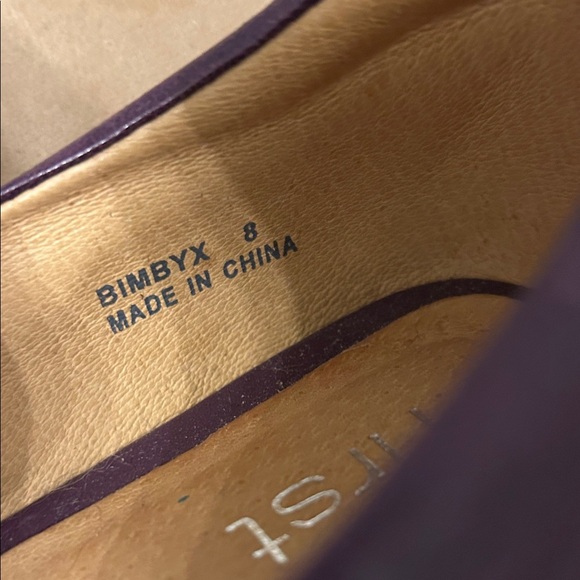 Women's Purple Loafers - Picture 9 of 9